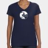 Ladies Perfect V-Neck T-Shirt Thumbnail