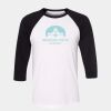 Deco Three-Quarter Sleeve Baseball T-Shirt Thumbnail